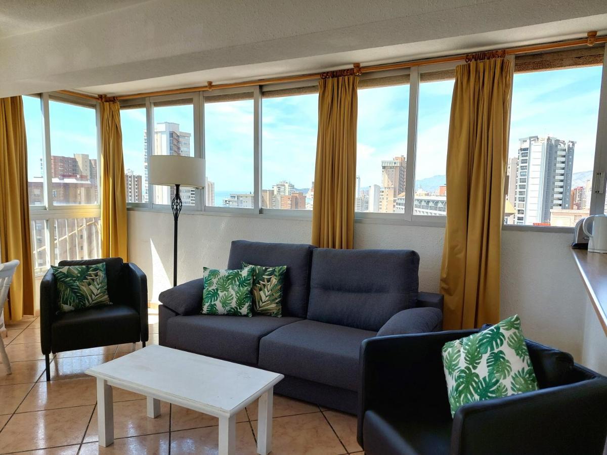 Best View - Welcome Penthouse Apartamentos Karola Benidorm Bagian luar foto