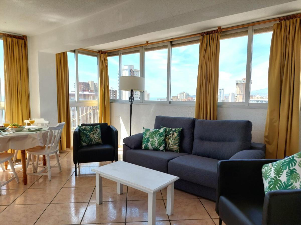 Best View - Welcome Penthouse Apartamentos Karola Benidorm Bagian luar foto