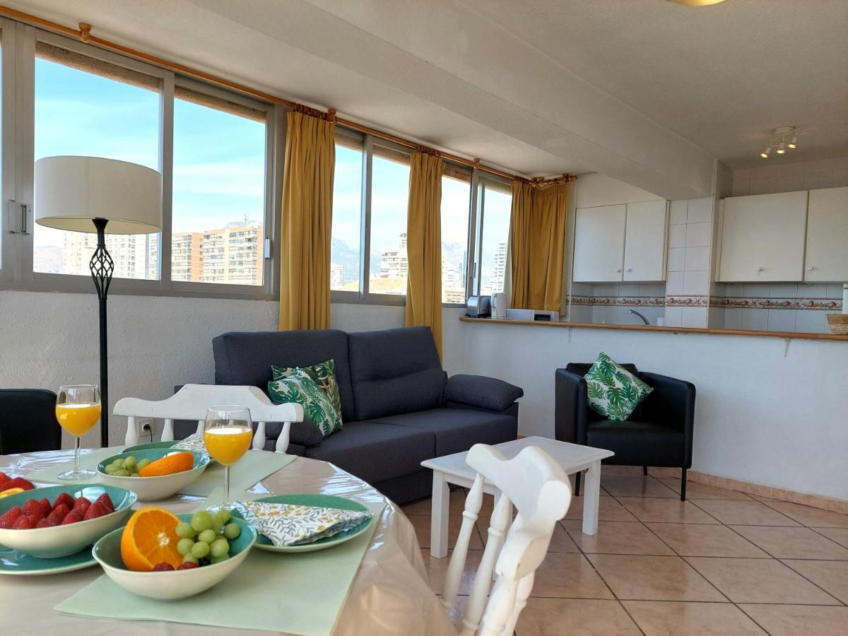 Best View - Welcome Penthouse Apartamentos Karola Benidorm Bagian luar foto